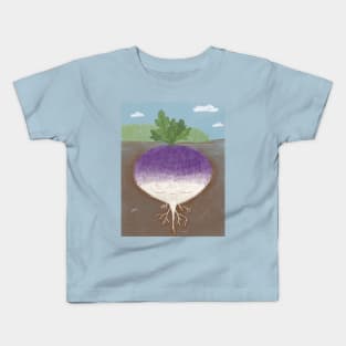 Tired Turnip Kids T-Shirt